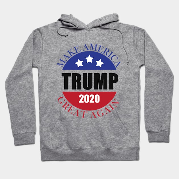 Trump 2020 Make America Great Again - ver 2 Hoodie by G! Zone